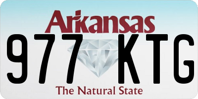 AR license plate 977KTG