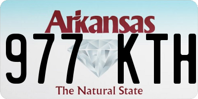 AR license plate 977KTH