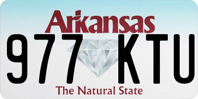 AR license plate 977KTU