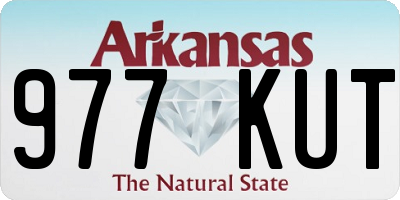 AR license plate 977KUT
