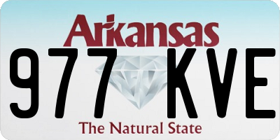 AR license plate 977KVE