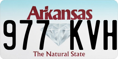 AR license plate 977KVH