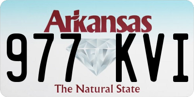 AR license plate 977KVI