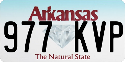 AR license plate 977KVP