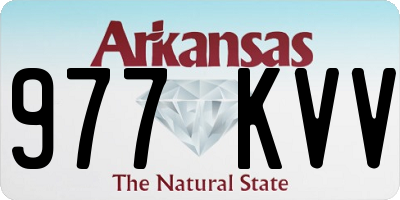 AR license plate 977KVV