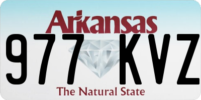 AR license plate 977KVZ