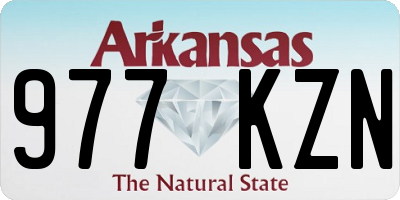 AR license plate 977KZN