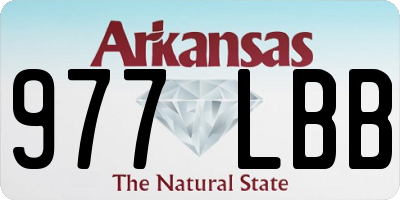 AR license plate 977LBB