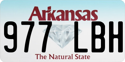 AR license plate 977LBH