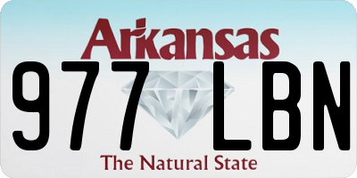AR license plate 977LBN