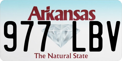 AR license plate 977LBV