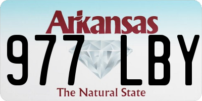 AR license plate 977LBY