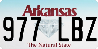 AR license plate 977LBZ