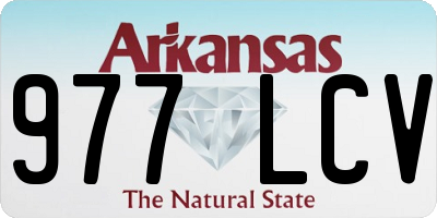 AR license plate 977LCV