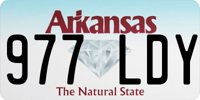 AR license plate 977LDY