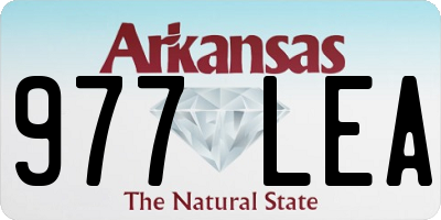 AR license plate 977LEA