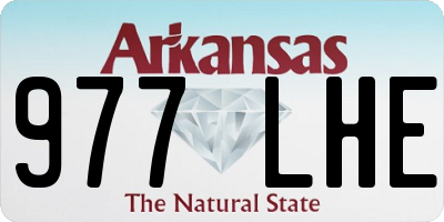 AR license plate 977LHE