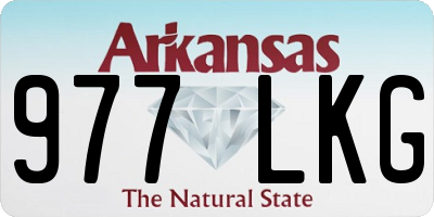 AR license plate 977LKG