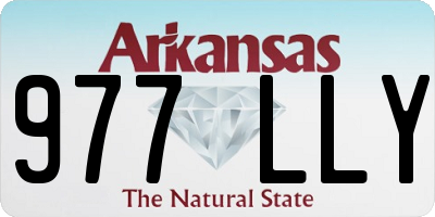 AR license plate 977LLY