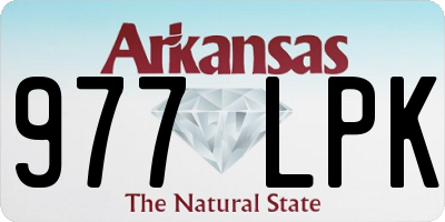 AR license plate 977LPK