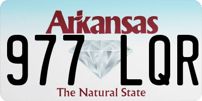 AR license plate 977LQR