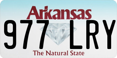 AR license plate 977LRY