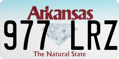 AR license plate 977LRZ
