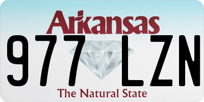 AR license plate 977LZN