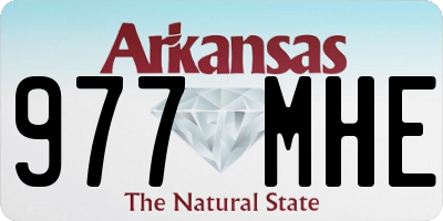 AR license plate 977MHE