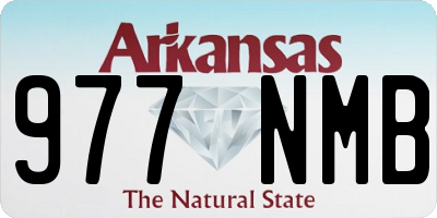 AR license plate 977NMB