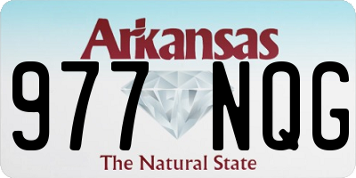 AR license plate 977NQG