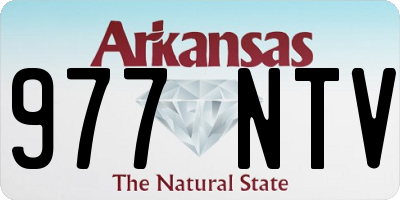 AR license plate 977NTV