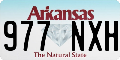 AR license plate 977NXH