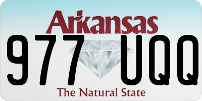 AR license plate 977UQQ