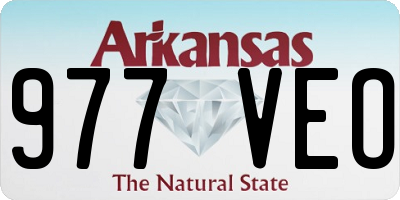AR license plate 977VEO