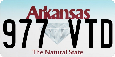 AR license plate 977VTD