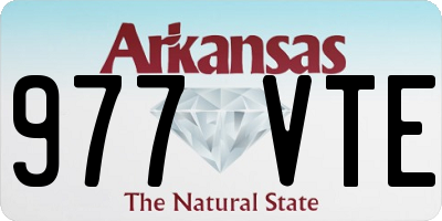 AR license plate 977VTE