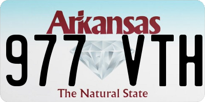 AR license plate 977VTH