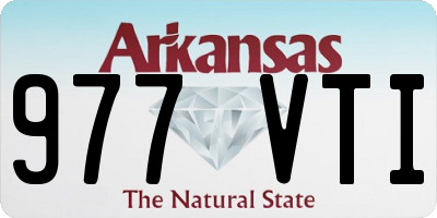 AR license plate 977VTI