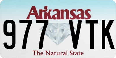 AR license plate 977VTK