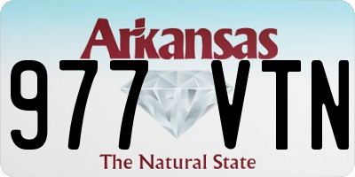 AR license plate 977VTN