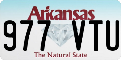 AR license plate 977VTU
