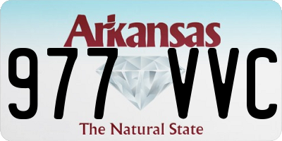 AR license plate 977VVC