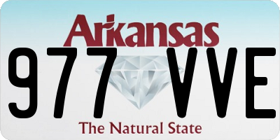 AR license plate 977VVE