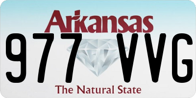 AR license plate 977VVG