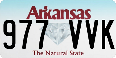 AR license plate 977VVK