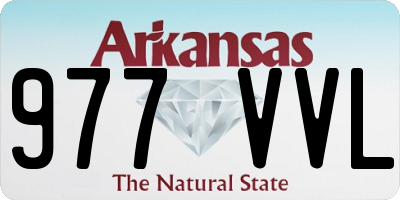 AR license plate 977VVL