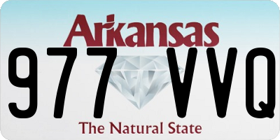 AR license plate 977VVQ