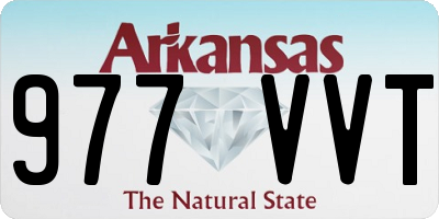 AR license plate 977VVT