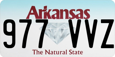 AR license plate 977VVZ